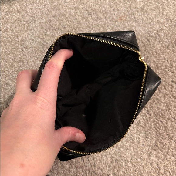 Yves Saint Laurent YSL Beauty Makeup Cosmetic Bag Travel Pouch Black - Picture 4 of 5